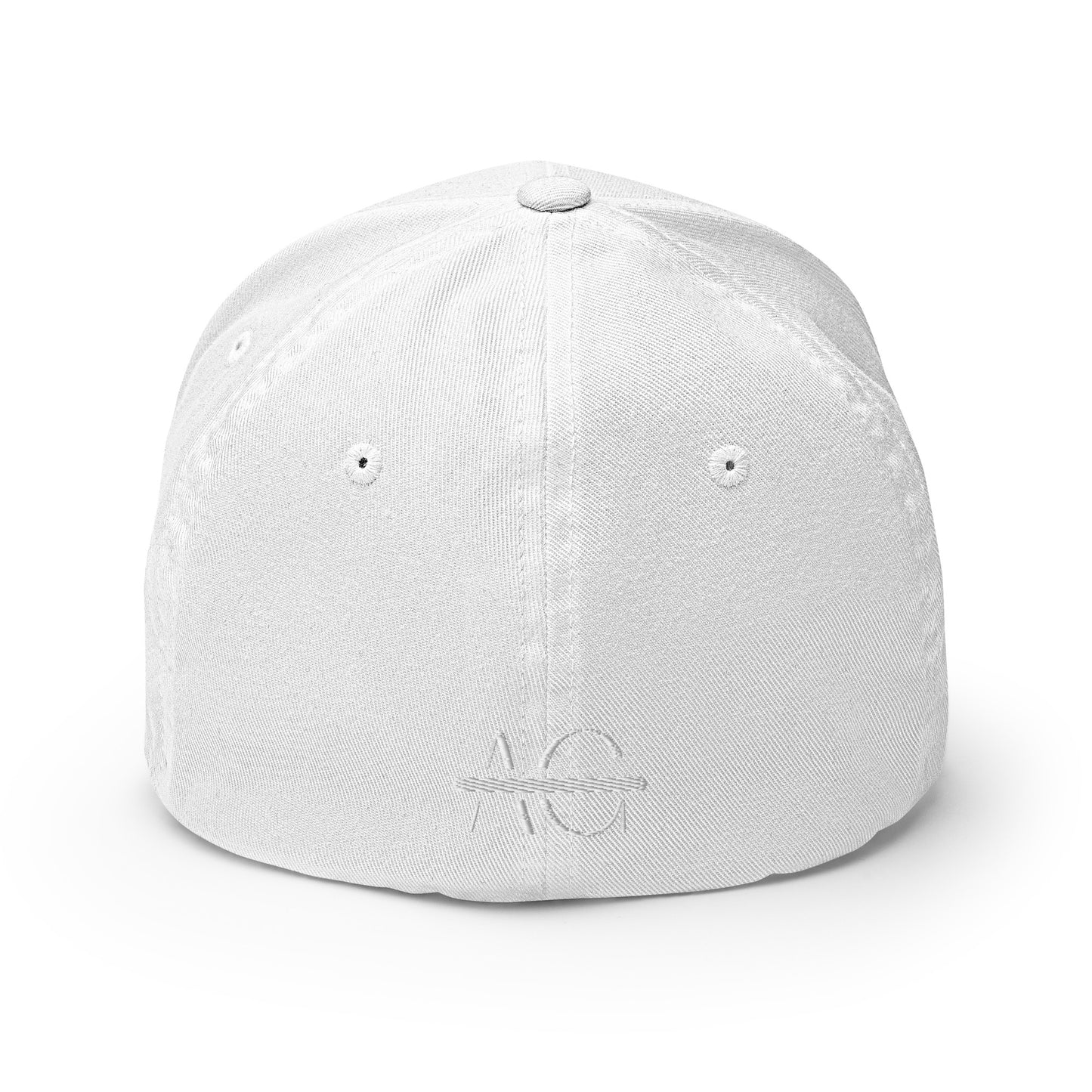 Ambiance Gear Flex Fitted Twill Cap Vol l White