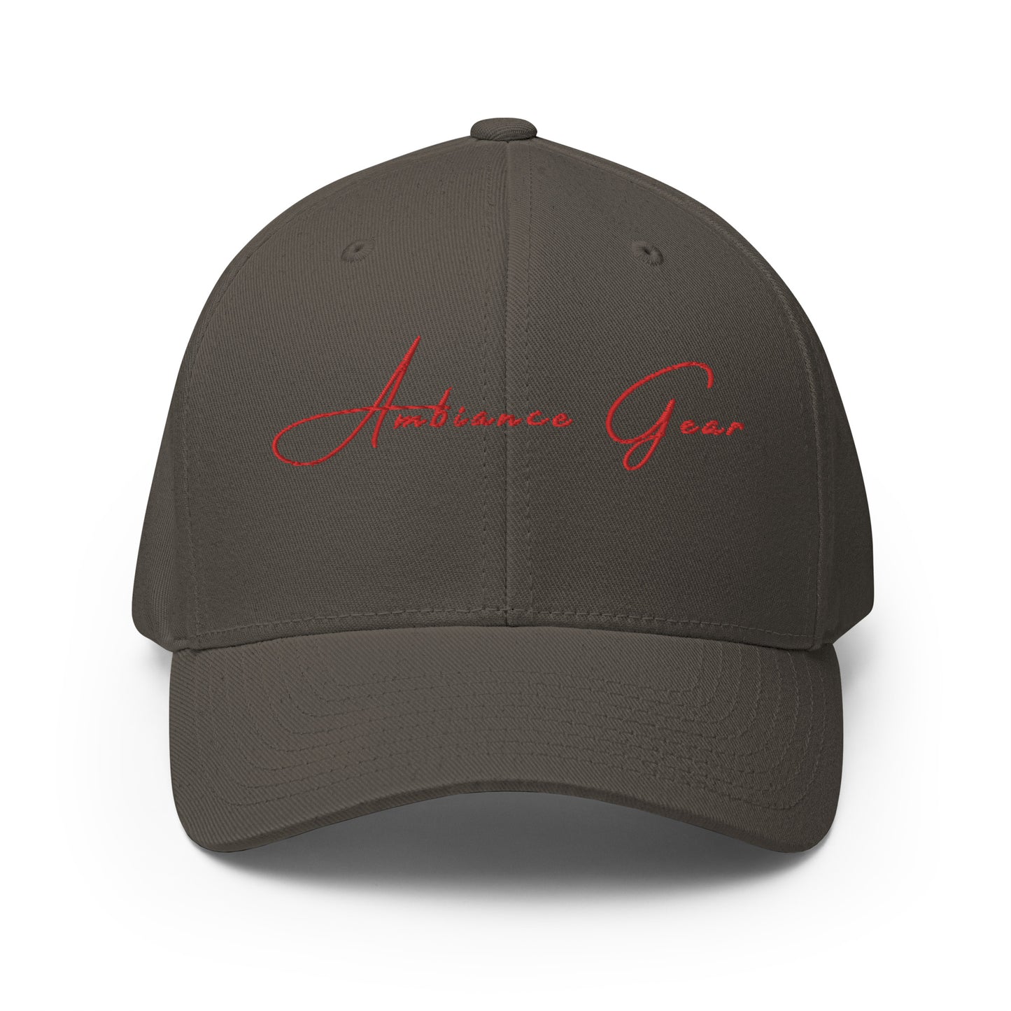 Ambiance Gear Flex Fitted Twill Cap Vol ll Red