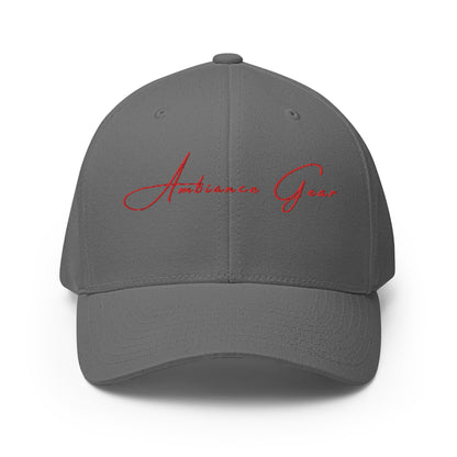 Ambiance Gear Flex Fitted Twill Cap Vol ll Red