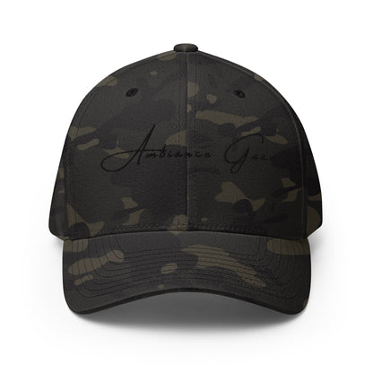 Ambiance Gear Flex Fitted Twill Cap Vol ll Black