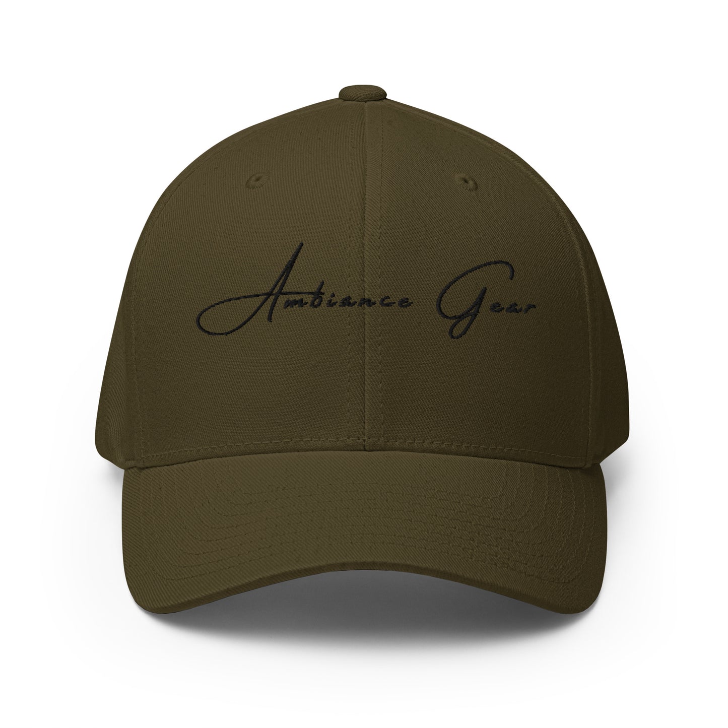 Ambiance Gear Flex Fitted Twill Cap Vol ll Black