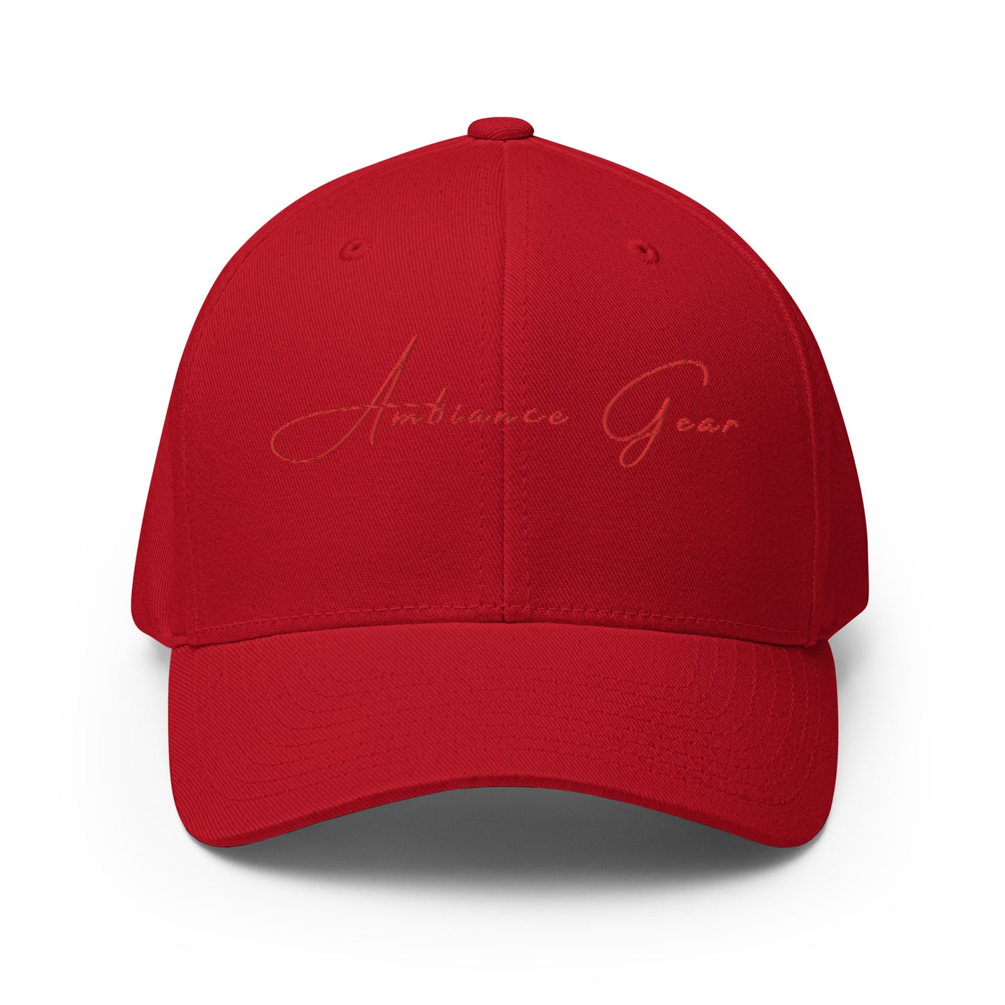 Ambiance Gear Flex Fitted Twill Cap Vol ll Red