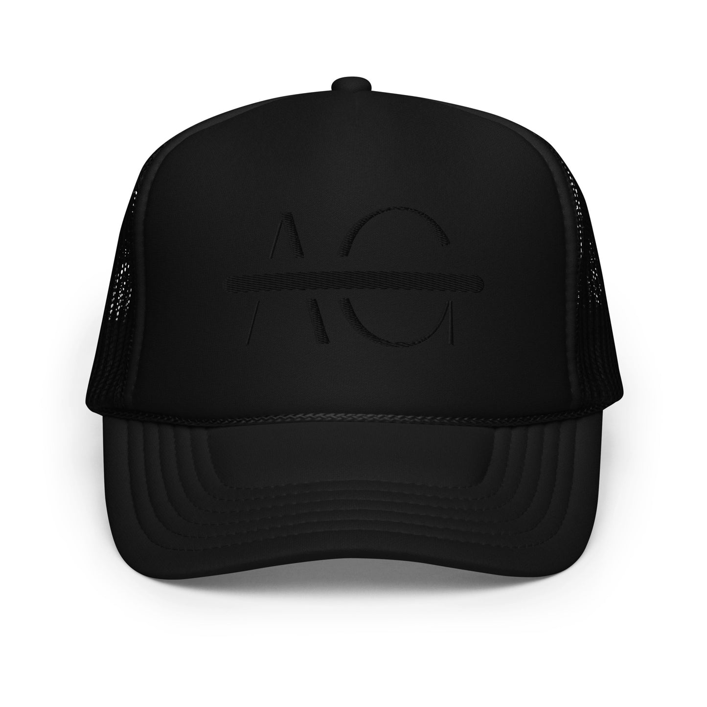 Ambiance Gear Foam Trucker Hat Vol l Black