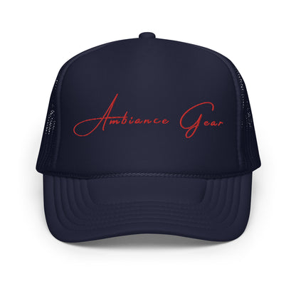 Ambiance Gear Foam Trucker Hat Vol ll Red