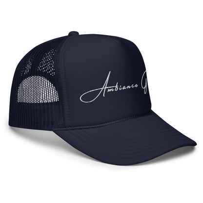 Ambiance Gear Foam Trucker Hat Vol ll White