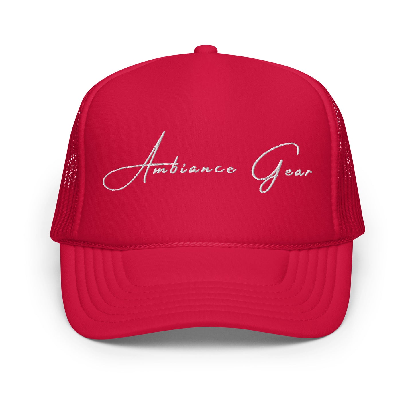 Ambiance Gear Foam Trucker Hat Vol ll White