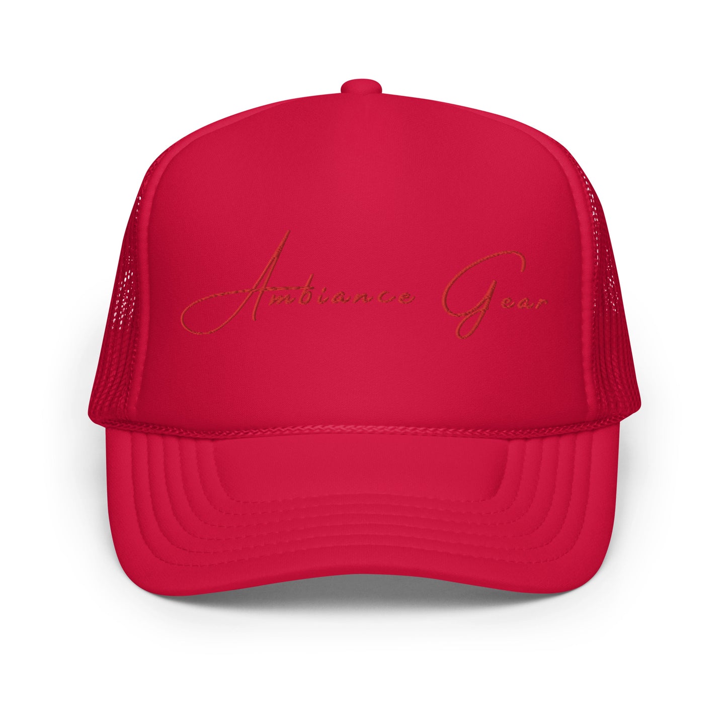 Ambiance Gear Foam Trucker Hat Vol ll Red