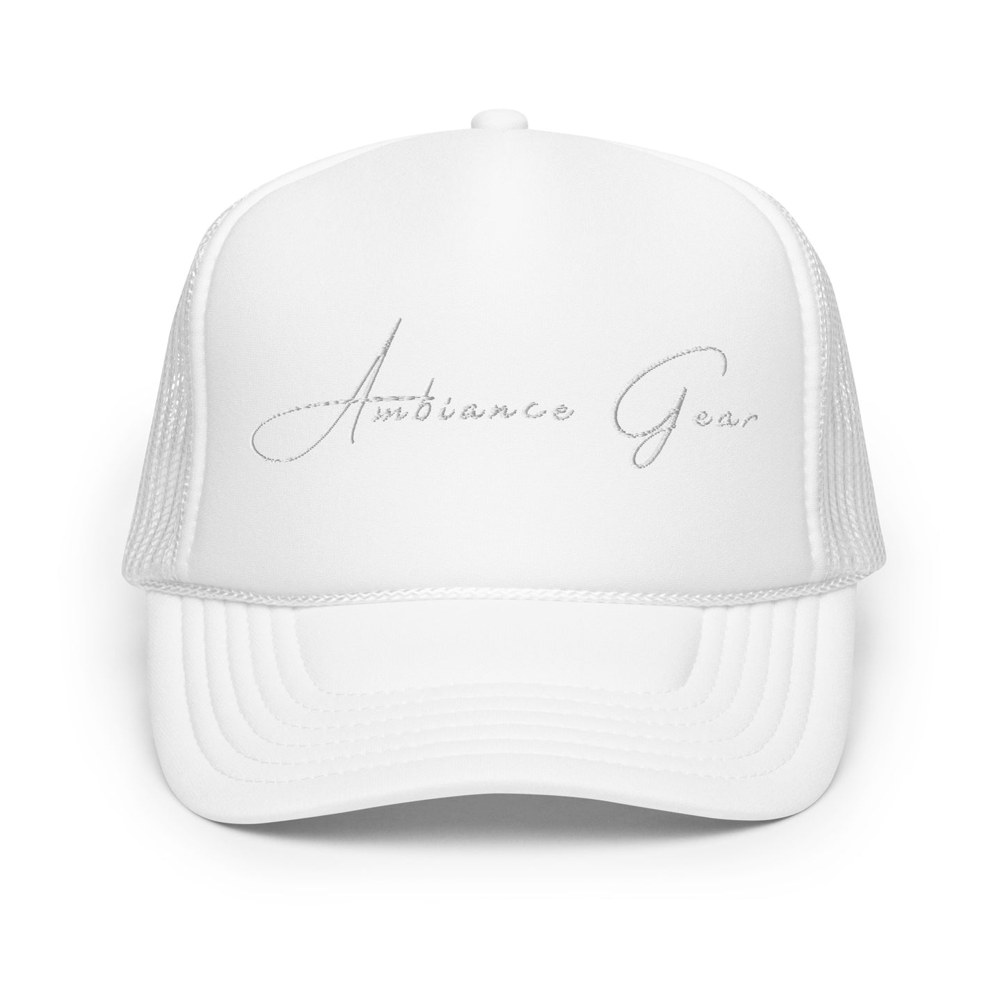 Ambiance Gear Foam Trucker Hat Vol ll White