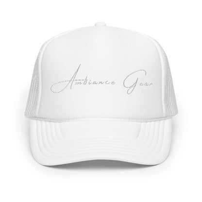 Ambiance Gear Foam Trucker Hat Vol ll White