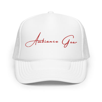 Ambiance Gear Foam Trucker Hat Vol ll Red