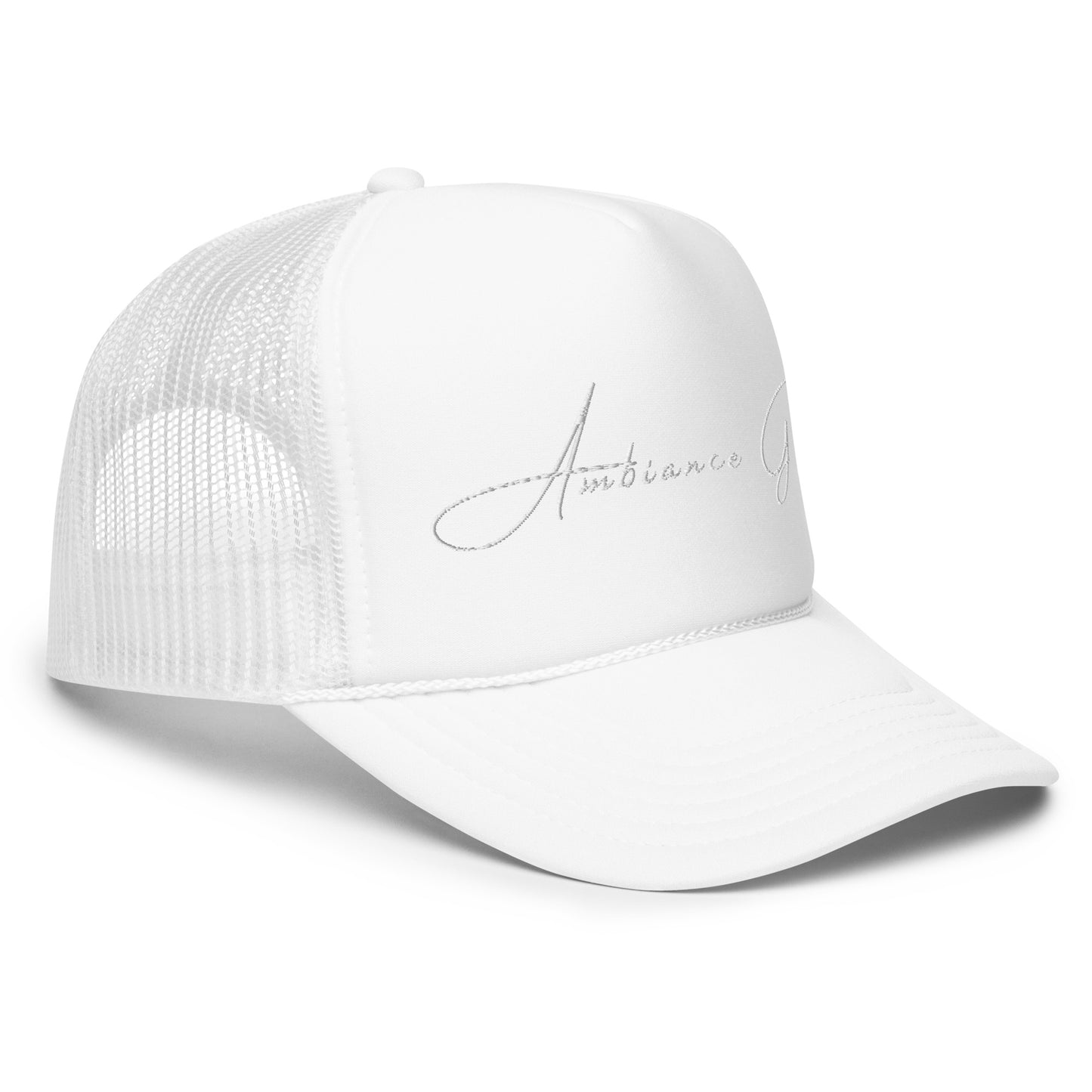 Ambiance Gear Foam Trucker Hat Vol ll White