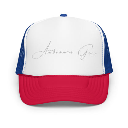 Ambiance Gear Foam Trucker Hat Vol ll White