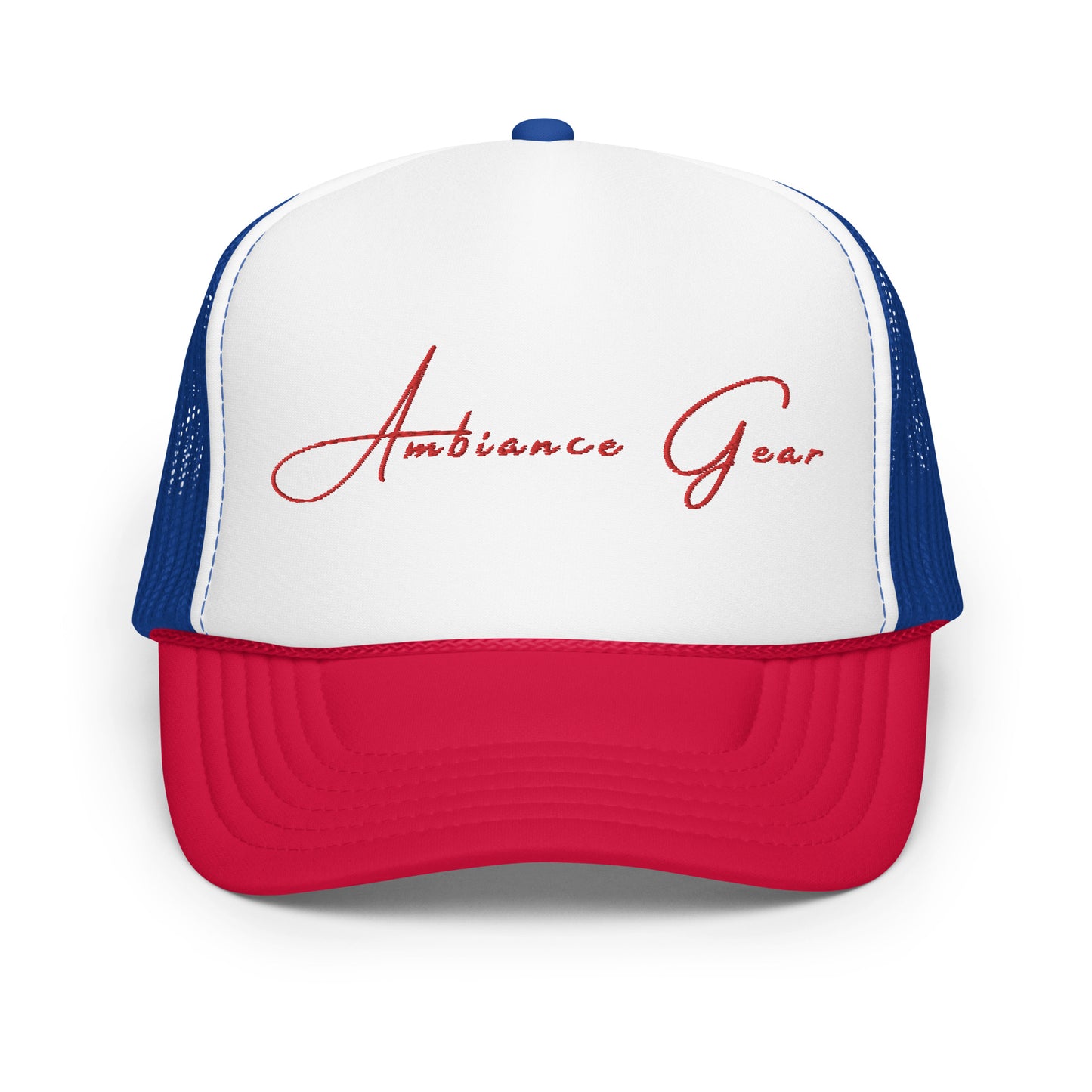 Ambiance Gear Foam Trucker Hat Vol ll Red