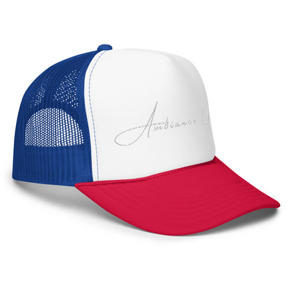 Ambiance Gear Foam Trucker Hat Vol ll White