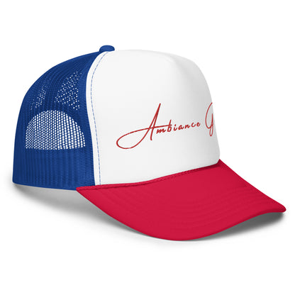 Ambiance Gear Foam Trucker Hat Vol ll Red